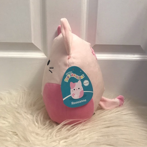 8” Roseanne the cherry blossom cat Squishmallow NWT - Picture 2 of 4